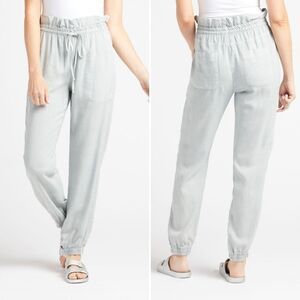 NWOT CLOTH & STONE Smocked Tie Waist Tencel Jogger Pants L